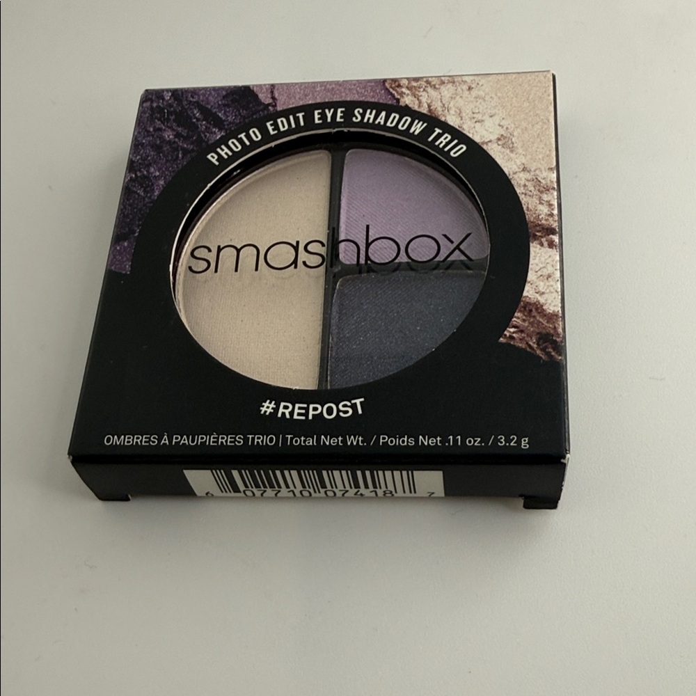 Smashbox Photo Edit Eye Shadow Trio - Cream and Dark Purple # Repost